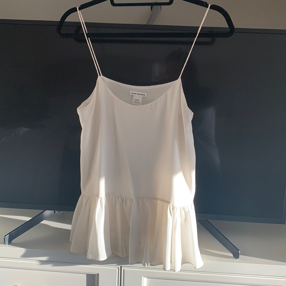 Club Monaco spaghetti strap tank